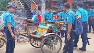 সিলেট নগরে আবারও চলছে ব্যাটারিচালিত যানবাহন, পুলিশের কঠোর সতর্কবার্তা