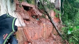 সিলেটে টানা বৃষ্টিতে টিলা ধস, ক্ষতিগ্রস্ত ১টি বসতবাড়ি
