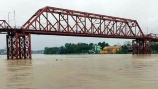 টানা বর্ষণ ও পাহাড়ি ঢলে সিলেটে বন্যা পরিস্থিতির অবনতি, ৩ পয়েন্টে বিপৎসীমার ওপরে পানি