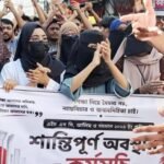 ​সিলেটে শিক্ষার্থীদের বিক্ষোভ: স্লোগানে স্লোগানে শিক্ষামন্ত্রীর পদত্যাগ দাবি