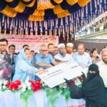 কানাইঘাটে কাতারে নিহত ৫ প্রবাসীর পরিবারকে আর্থিক অনুদানের চেক হস্তান্তর করলেন: প্রবাসী কল্যাণ মন্ত্রী