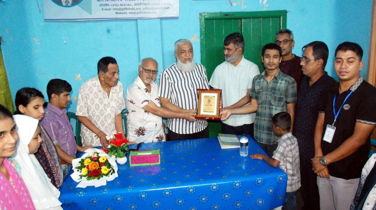 Read more about the article ​গ্রীণ ডিসএ্যাবল্ড ফাউন্ডেশনের উদ্যোগে মহানগর বিএনপির সভাপতি নাসিম হোসাইনকে সংবর্ধনা